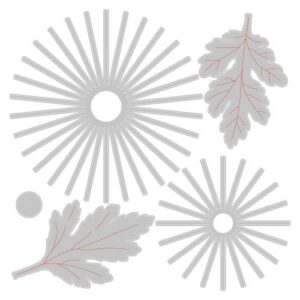 Thinlits die chrysanthemum - Sizzix
