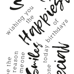Tampons transparents sunnyside 2- Sizzix