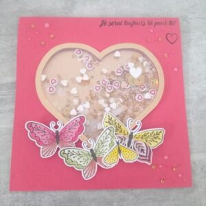3 shaker panes hearts - Sizzix