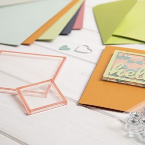 3 shaker panes squares - Sizzix