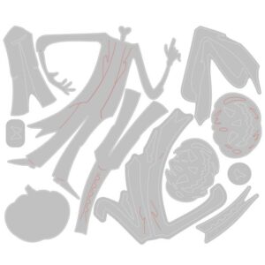 Thinlits die Colorize Mr Bones - Sizzix
