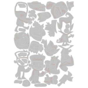 Thinlits die Colorize Costume party - Sizzix