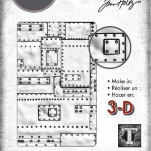 3-D Texture Fades embossing mini foundry - Sizzix