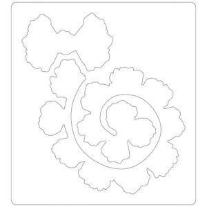 Bigz die cabbage rose- Sizzix