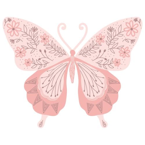 Layered clear stamps butterfly - Sizzix