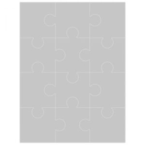 Thinlits die Jigsaw - Sizzix