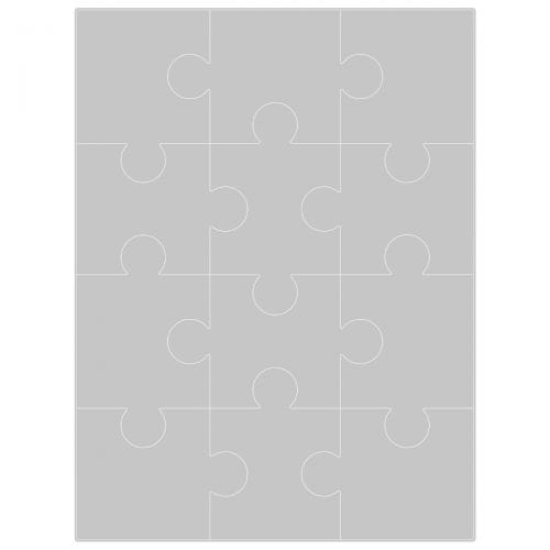 Thinlits die Jigsaw - Sizzix