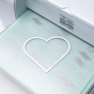 8 sheets metallic shrink plastic silver - Sizzix