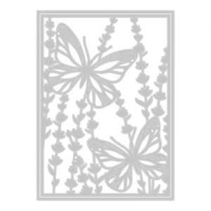 Thinlits die botanical card - Sizzix