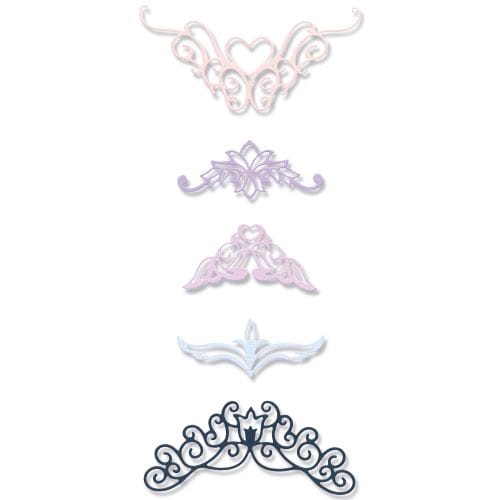 Thinlits die fanciful corners - Sizzix