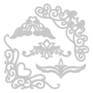 Thinlits die fanciful corners - Sizzix