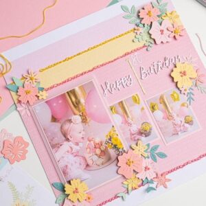 Thinlits die floral cluster - Sizzix
