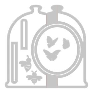 Thinlits die bell jar - Sizzix