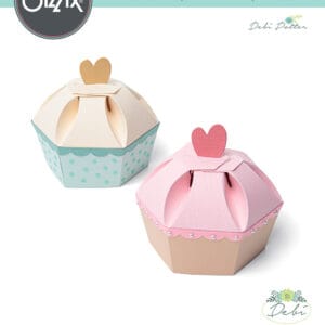 
Thinlits die cupcake box - Sizzix