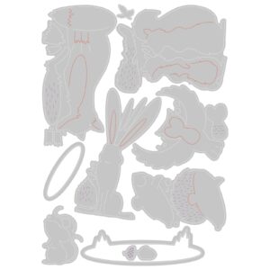 Thinlits die forest animal - Sizzix
