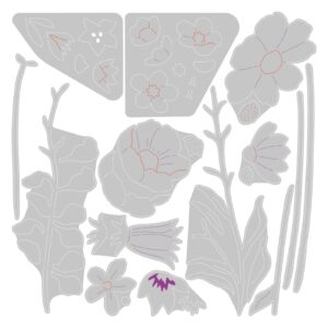 Thinlits die in the meadow - Sizzix