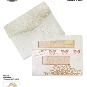 Thinlits die journaling card & envelope - Sizzix