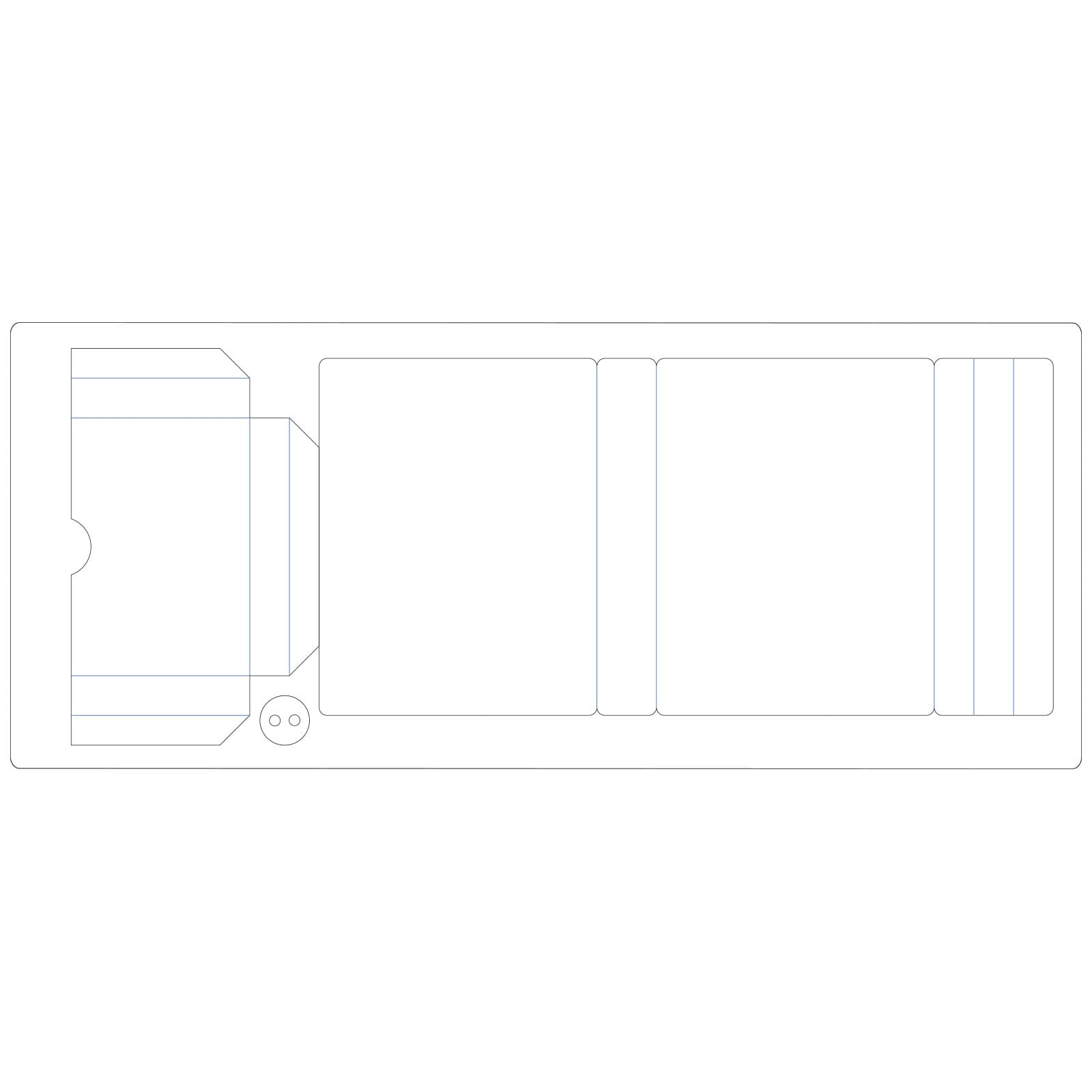 Scoreboards xl card case - Sizzix