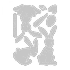Thinlits die bunny stitch - Sizzix