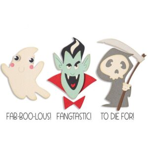 Thinlits die spooky friends - Sizzix