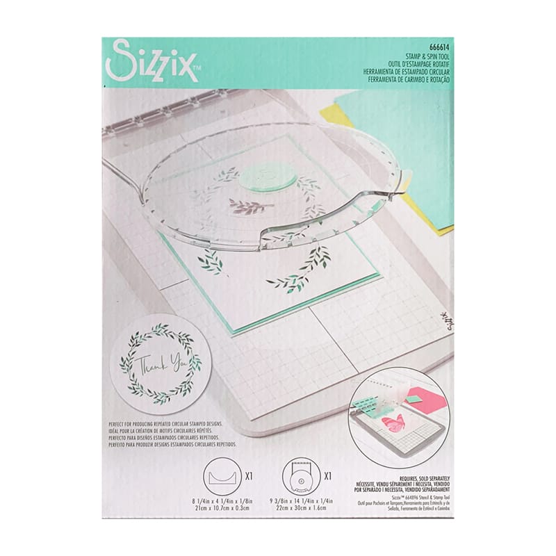 Stamp & Spin Tool - Sizzix