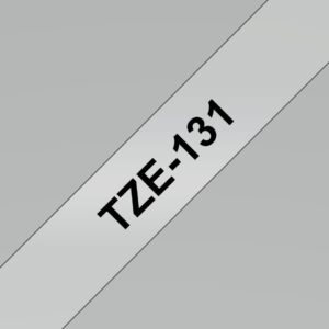 Tape lamined black  clear 12 mm - P-Touch - Brother