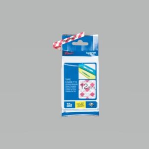 Tape lamined White  red 12 m - P-Touch - Brother