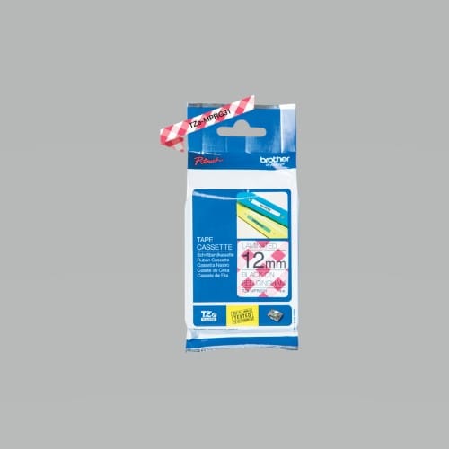 Tape lamined White  red 12 m - P-Touch - Brother