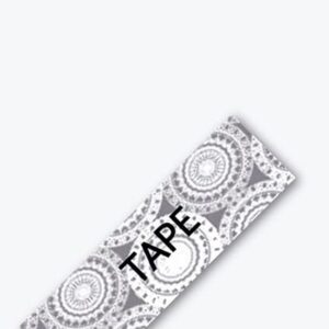 Tape lamined White  grey 12 mm - P-Touch - Brother