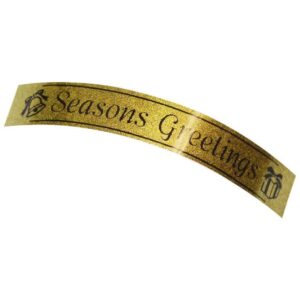 Tape lamined Gold black 8 mm - P-Touch - Brother