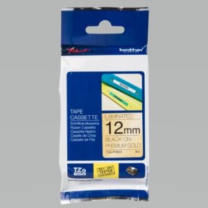 Tape lamined Gold black 8 mm - P-Touch - Brother