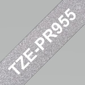 Tape lamined silver  white  24 mm - P-Touch - Brother