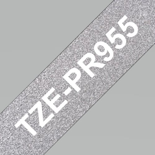 Tape lamined silver white 24 mm - P-Touch - Brother