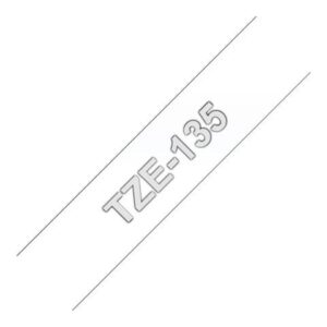 Tape lamined White  clear 12 mm - P-Touch - Brother