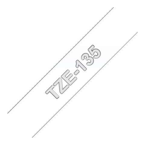 Tape lamined White  clear 12 mm - P-Touch - Brother