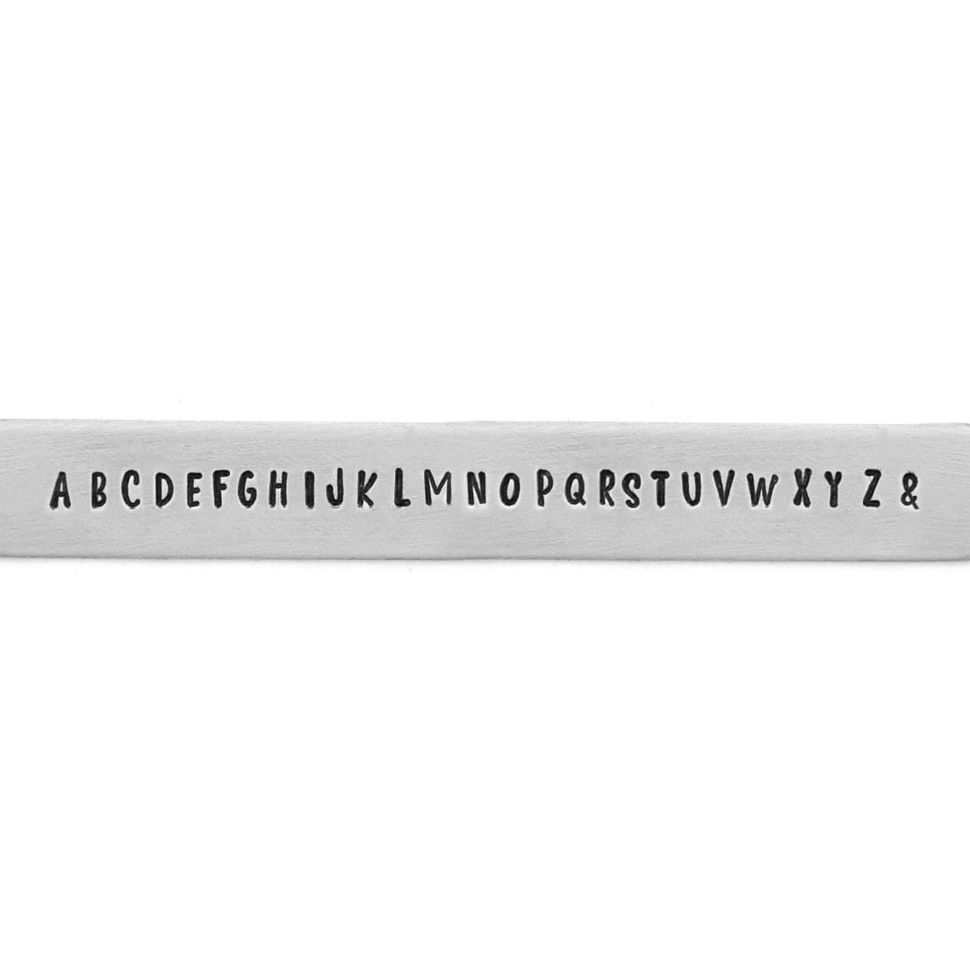 27 tampons d'estampage alphabet - ImpressArt