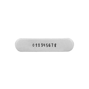 9 tampons d'estampage chiffres - ImpressArt