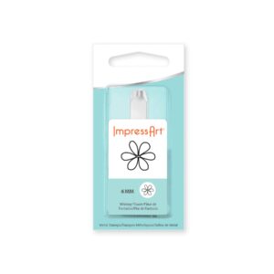 Tampon d'estampage fleur - ImpressArt