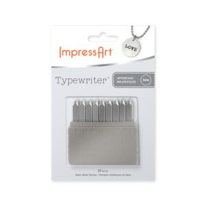 27 tampons d'estampage alphabet - ImpressArt