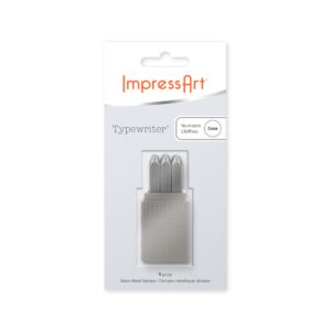 9 tampons d'estampage chiffres - ImpressArt