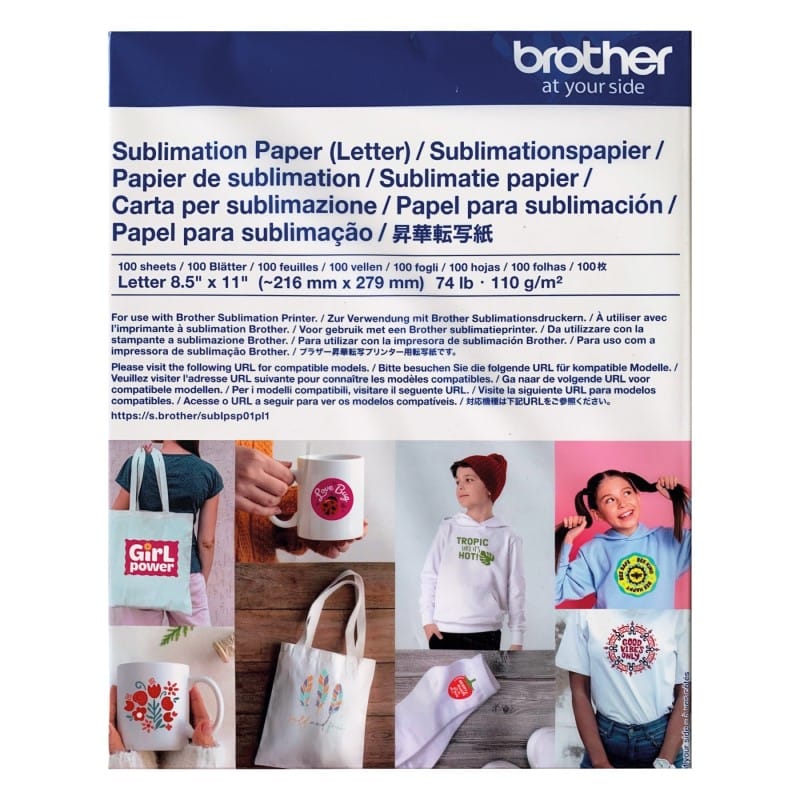 100 feuilles de papier de sublimation imprimante  SP-1 - Brother