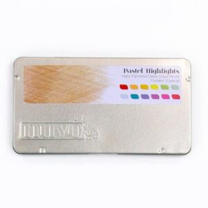 12 colored pencils pastel highlights - Nuvo