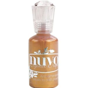 Crystal  drops copper penny - Nuvo
