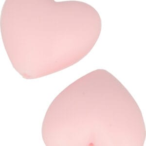 2 perles roses 29x29x12 mm silicone - Artemio