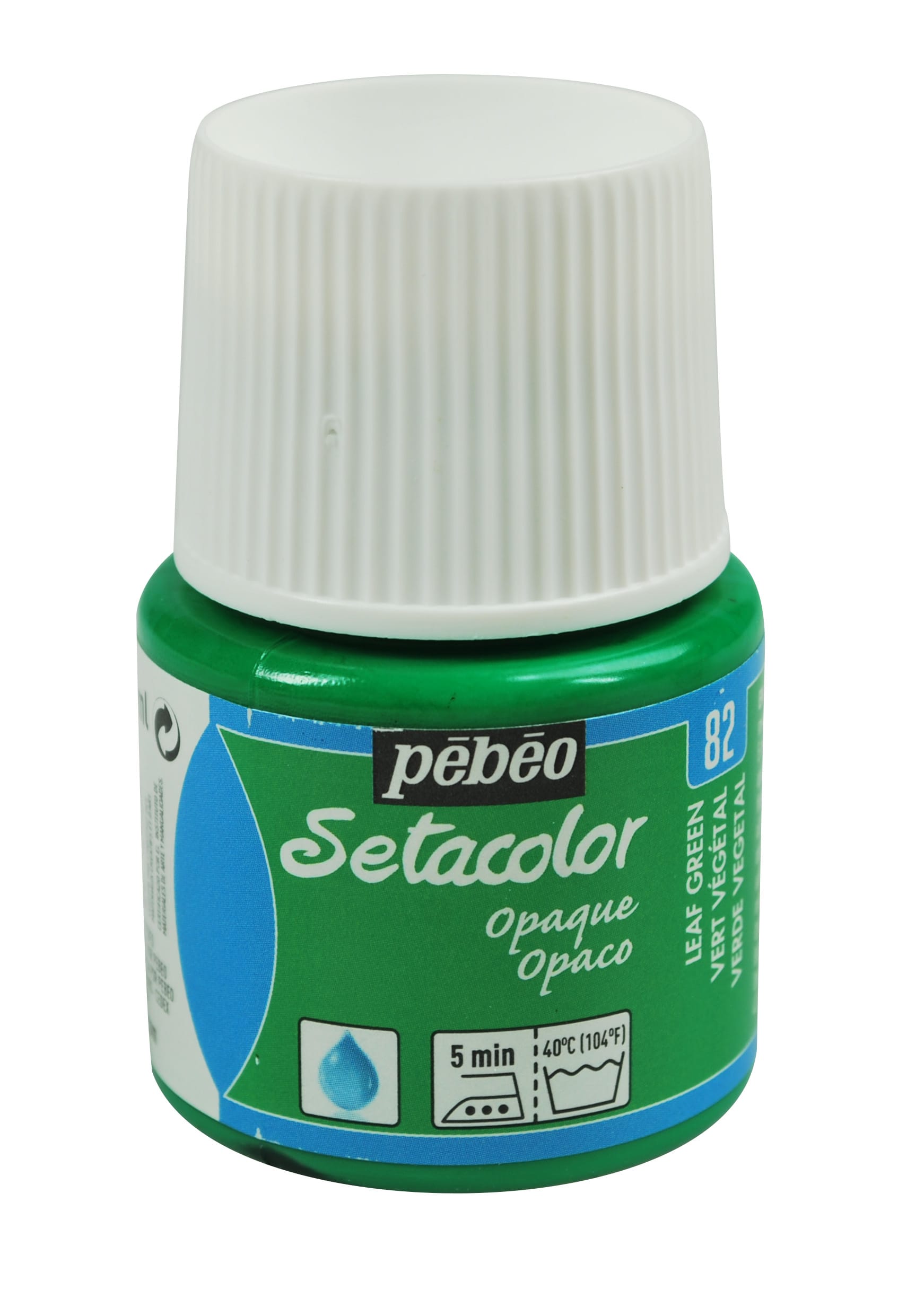 Peinture vert végétal textile - opaque - 45 ml - Setacolor - Pébéo