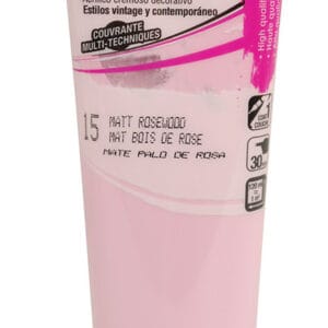 Peinture bois de rose - acrylique mat - 120 ml - Pébéo