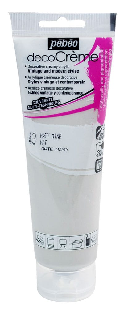 Peinture mine - acrylique mat - 120 ml - Pébéo