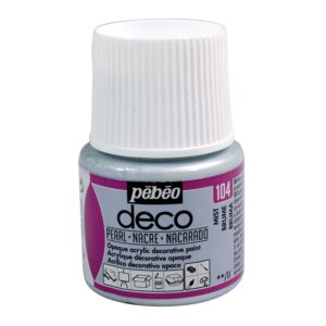 Peinture brume - acrylique nacre - opaque - 45 ml - déco - Pébéo