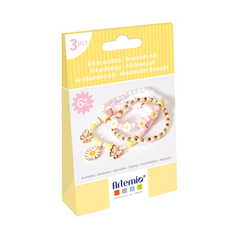 Kit bracelets fleurs - Artemio