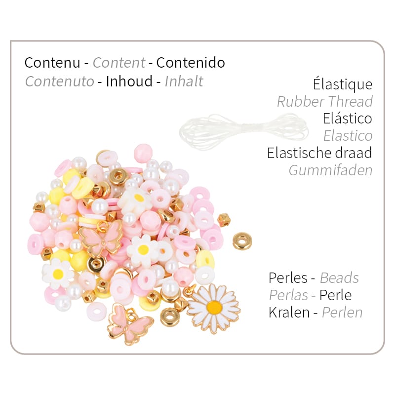 Kit bracelets fleurs - Artemio